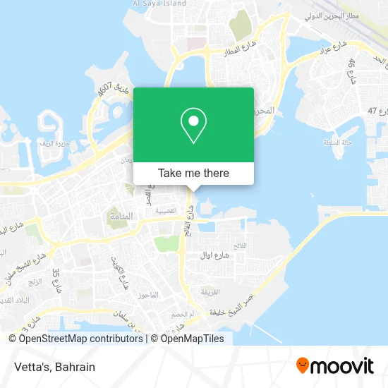 Vetta's map