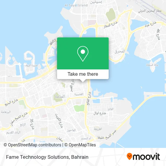 Fame Technology Solutions map