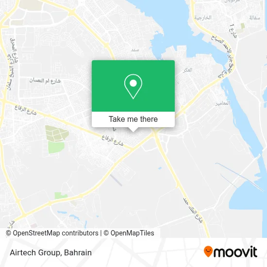 Airtech Group map