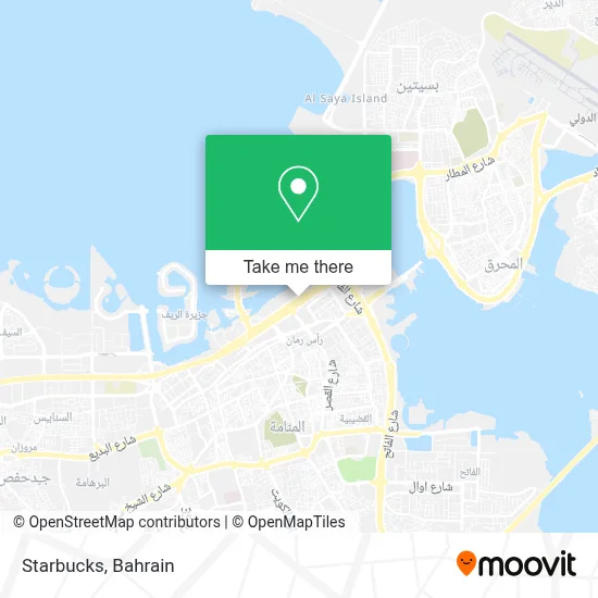 Starbucks map