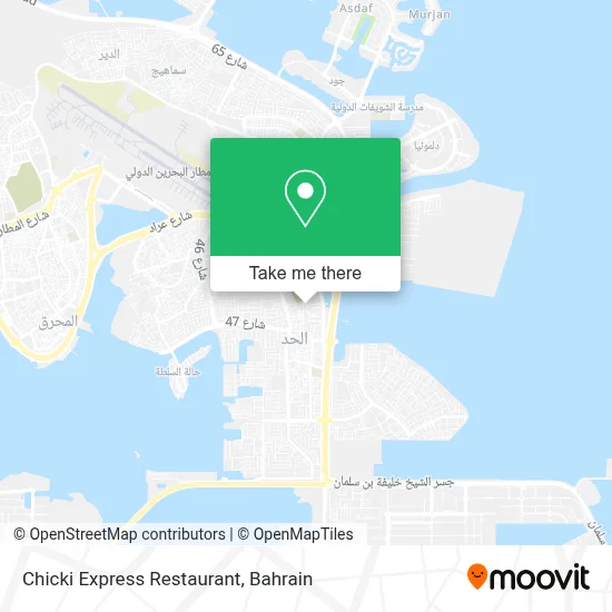 Chicki Express Restaurant map