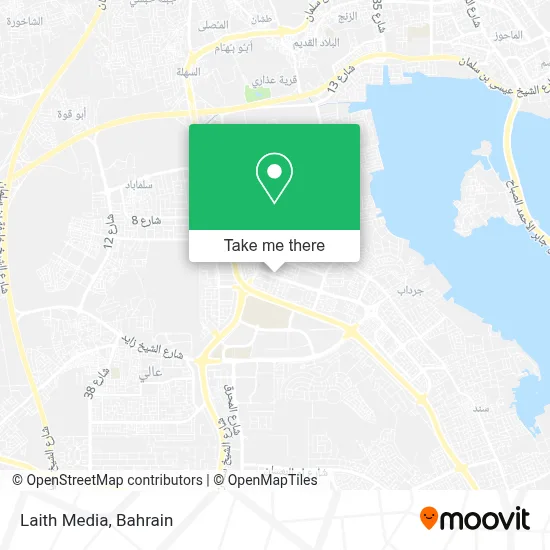 Laith Media map