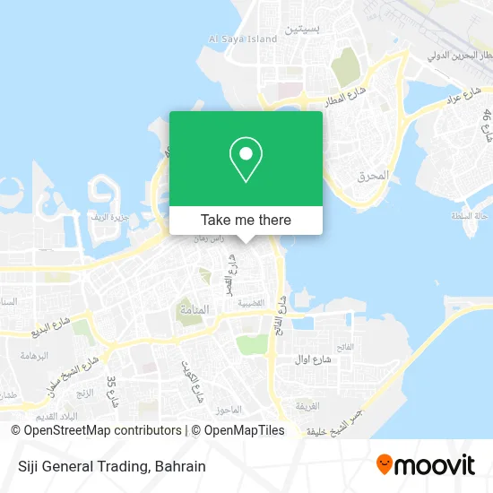 Siji General Trading map