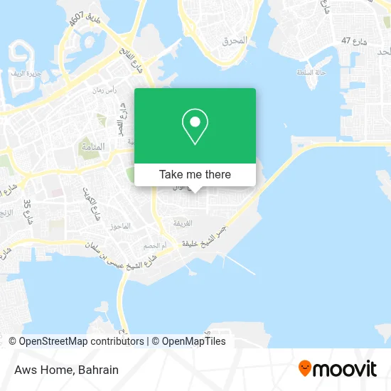 Aws Home map