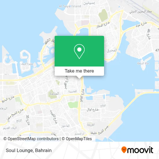 Soul Lounge map