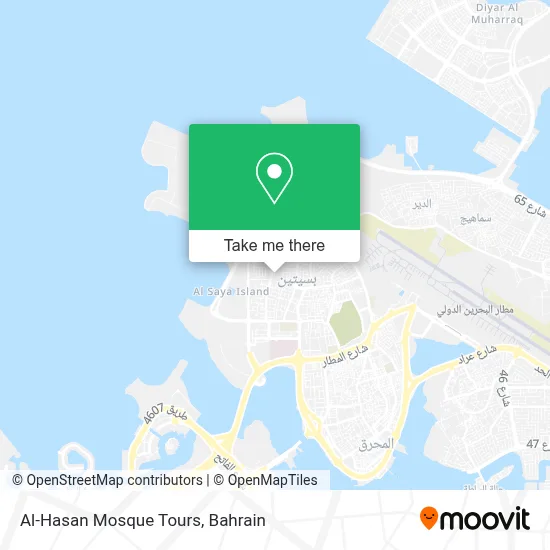 Al-Hasan Mosque Tours map