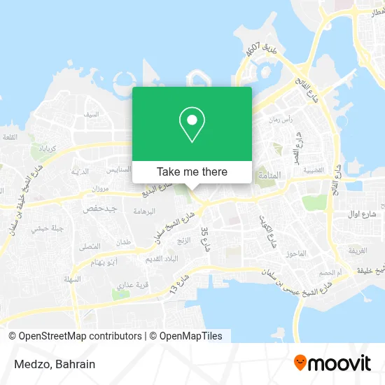 Medzo map