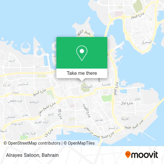 Alrayes Saloon map