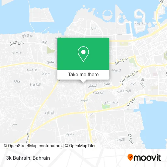 3k Bahrain map