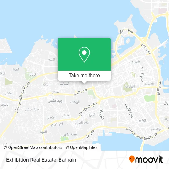 Exhibition Real Estate map