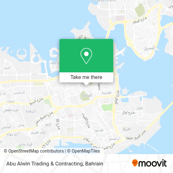 Abu Alwin Trading & Contracting map
