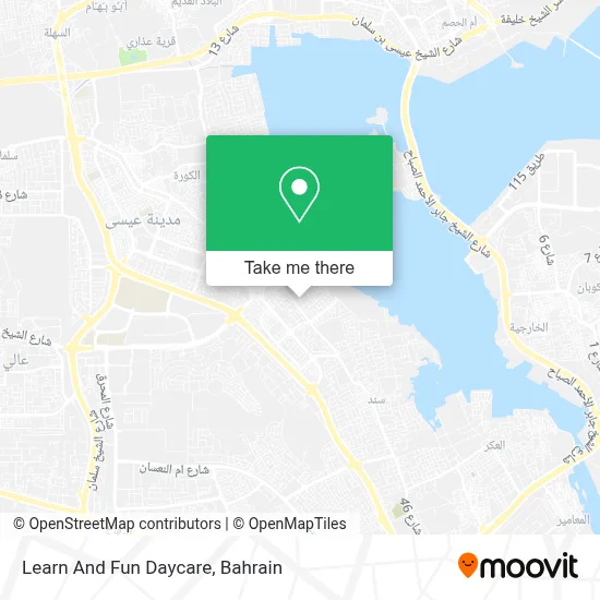 Learn And Fun Daycare map