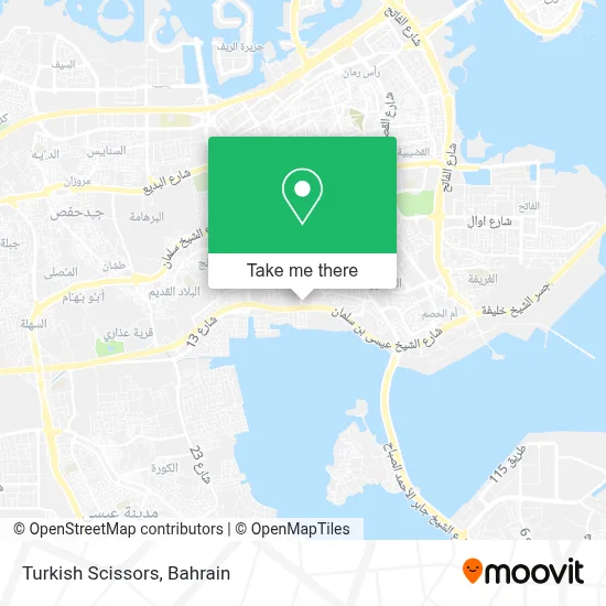 Turkish Scissors map