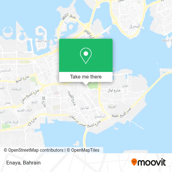 Enaya map
