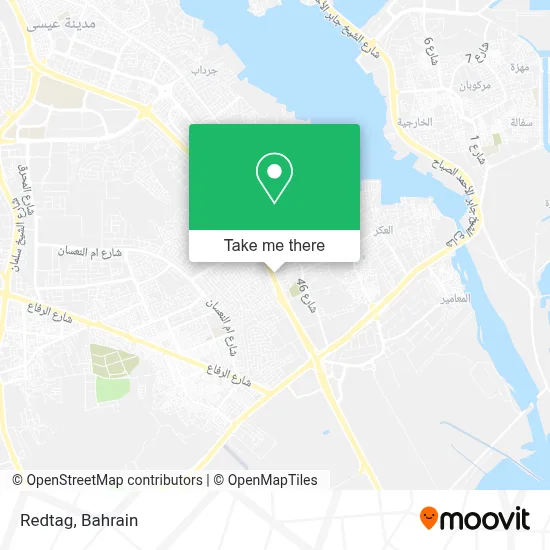 Redtag map