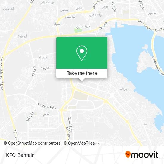 KFC map