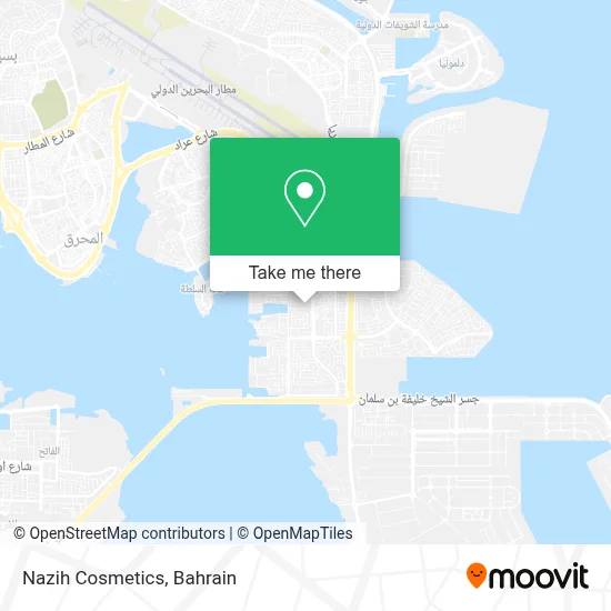 Nazih Cosmetics map