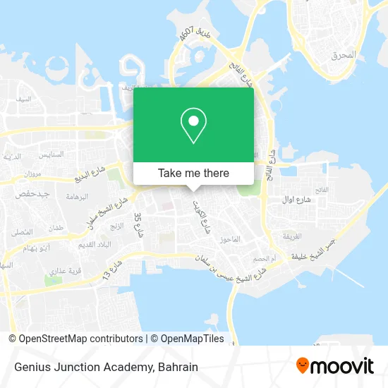 Genius Junction Academy map