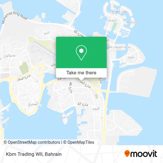 Kbm Trading Wll map