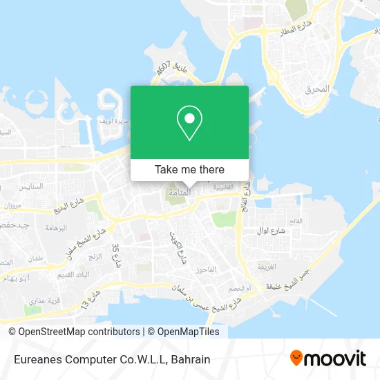 Eureanes Computer Co.W.L.L map