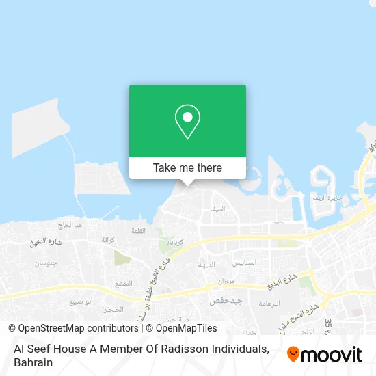 Al Seef House A Member Of Radisson Individuals map