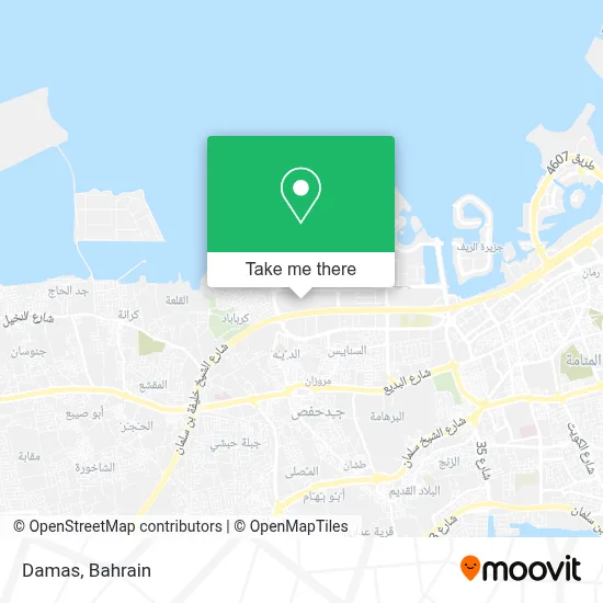 Damas map
