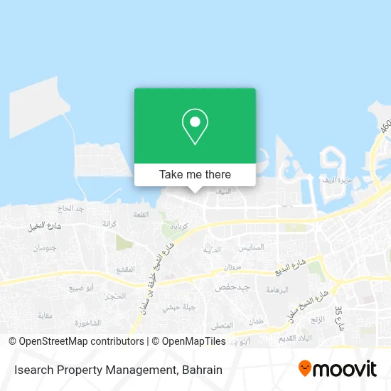 Isearch Property Management map