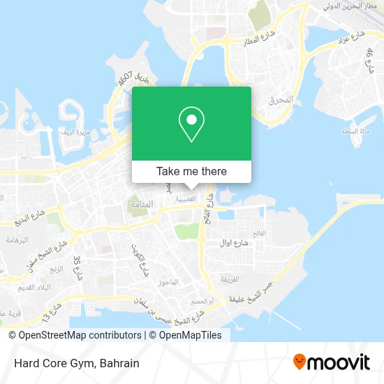 Hard  Core Gym map