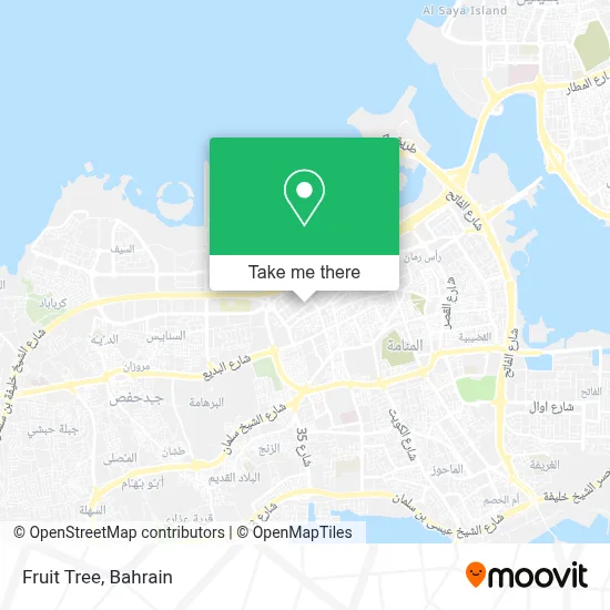 Fruit Tree map