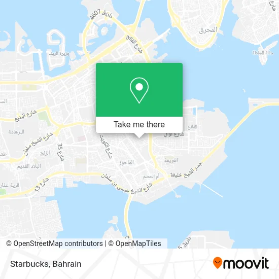Starbucks map