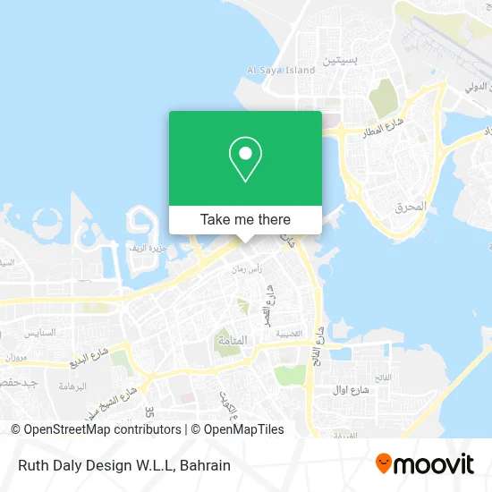 Ruth Daly Design W.L.L map
