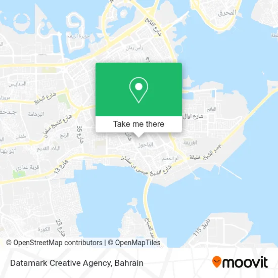 Datamark Creative Agency map