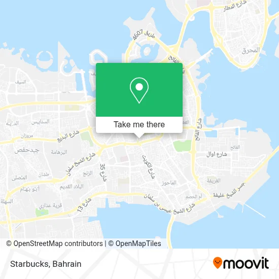 Starbucks map