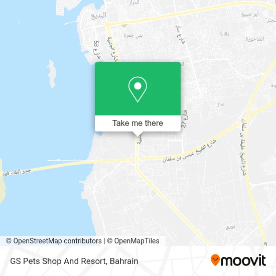 GS Pets Shop And Resort map