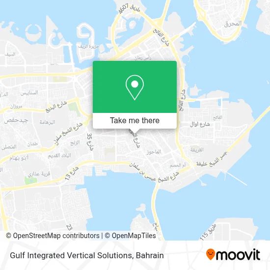 Gulf Integrated Vertical Solutions map