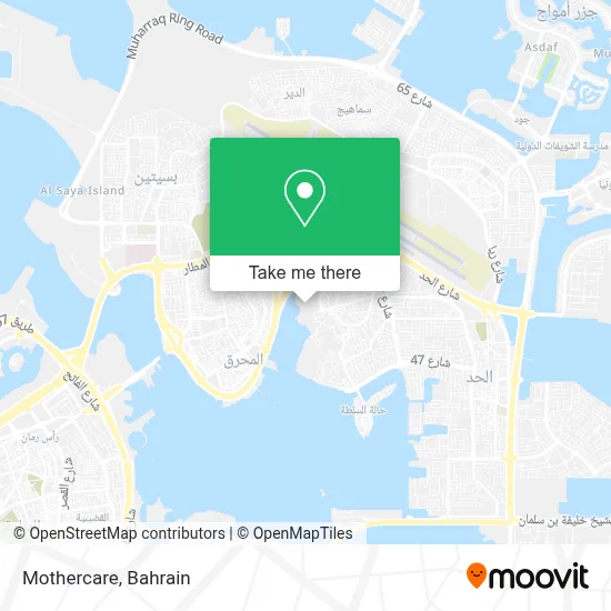 Mothercare map