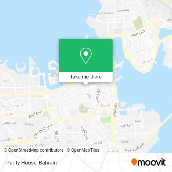 Purity House map