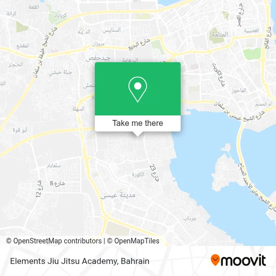 Elements Jiu Jitsu Academy map