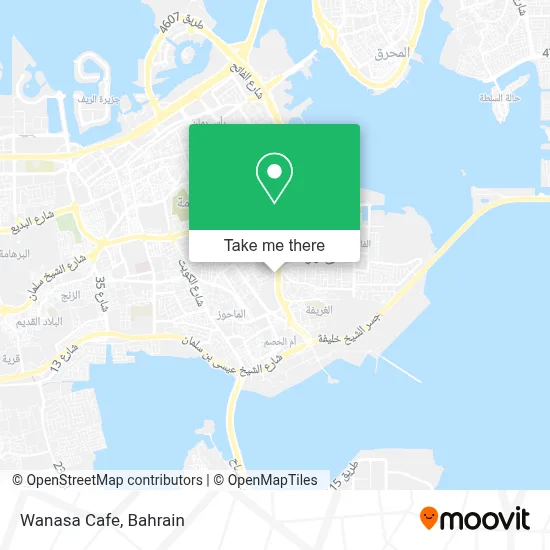 Wanasa Cafe map