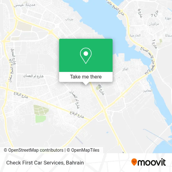Check First Car Services map