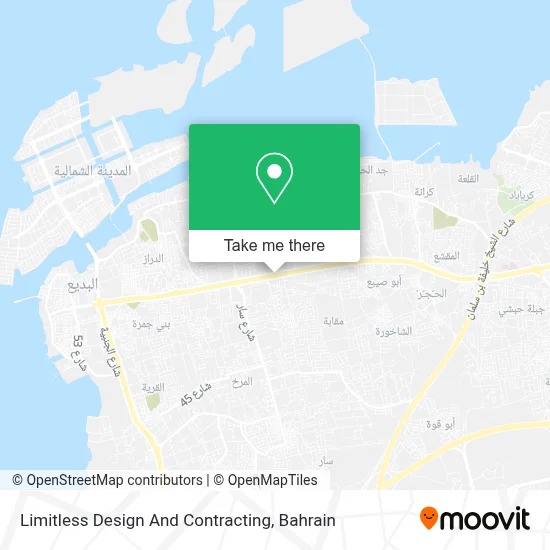 Limitless Design And Contracting map