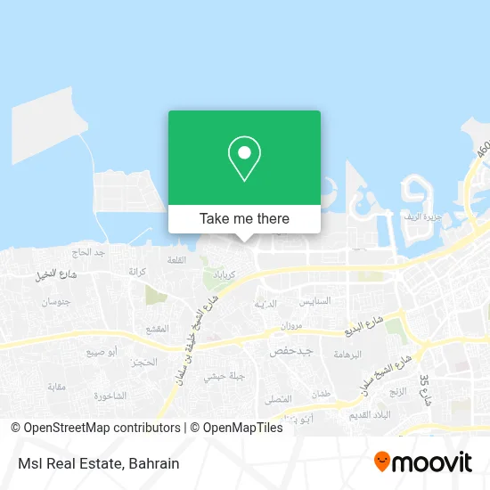 Msl Real Estate map