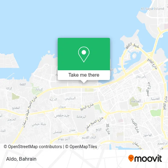 Aldo map