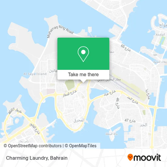 Charming Laundry map
