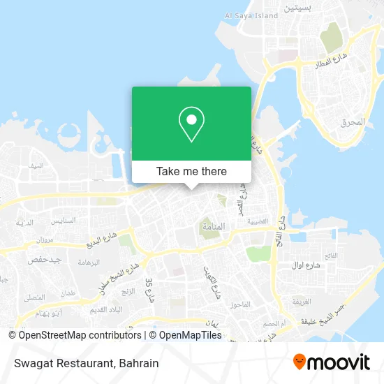 Swagat Restaurant map