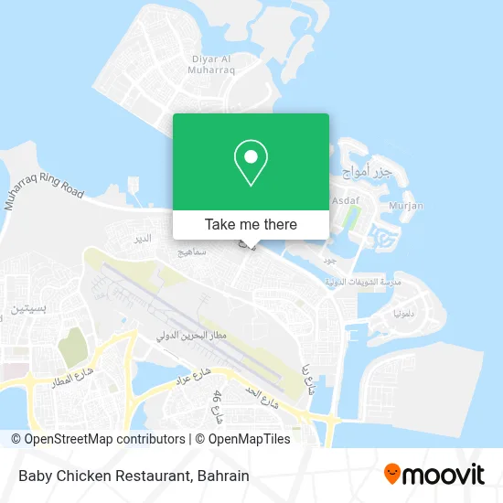 Baby Chicken Restaurant map