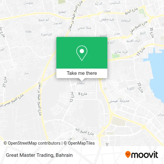 Great Master Trading map