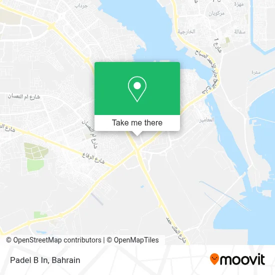 Padel B In map
