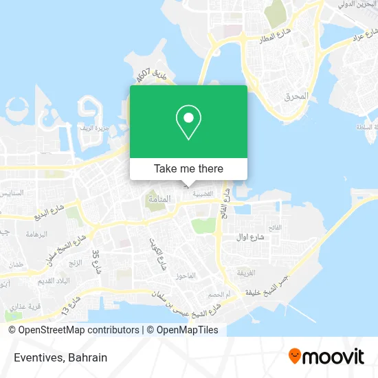 Eventives map