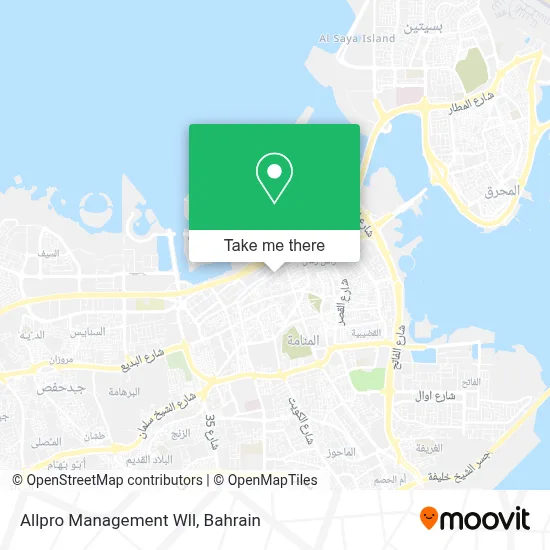 Allpro Management Wll map